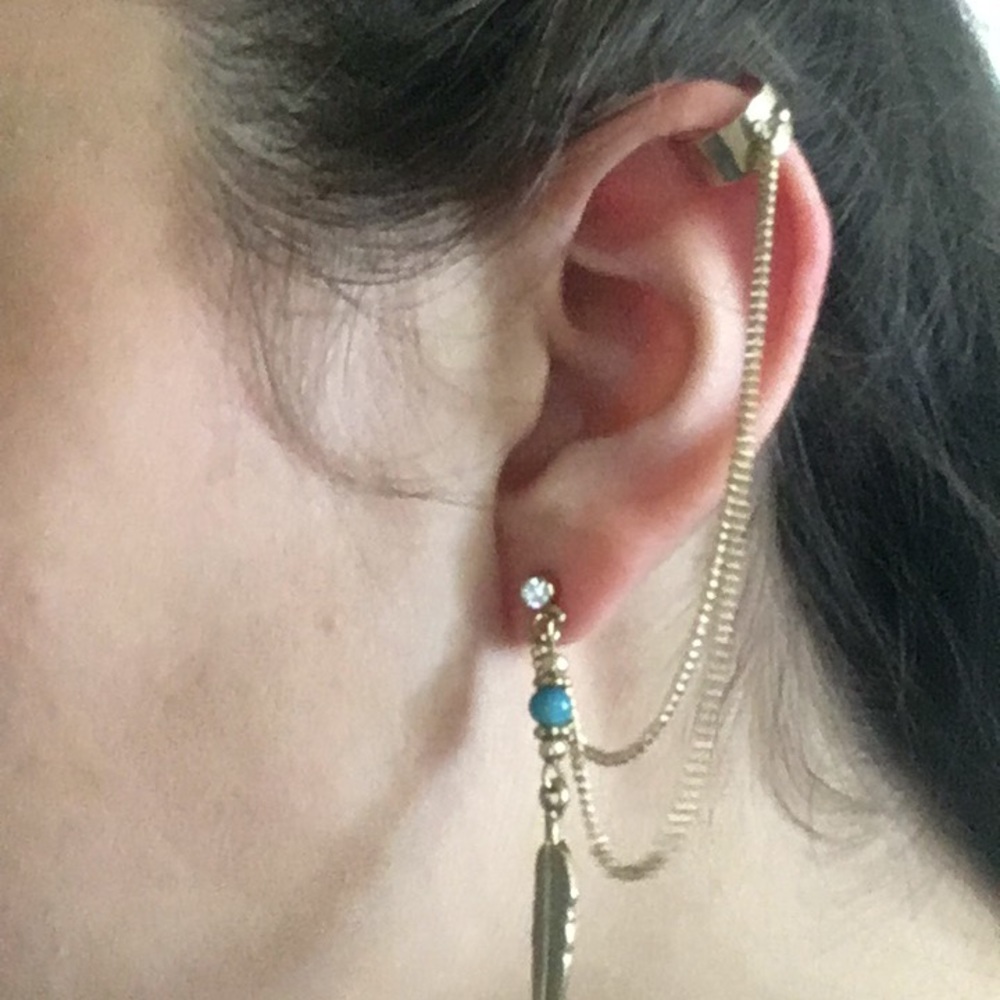 Bohemian Feather Earrings
